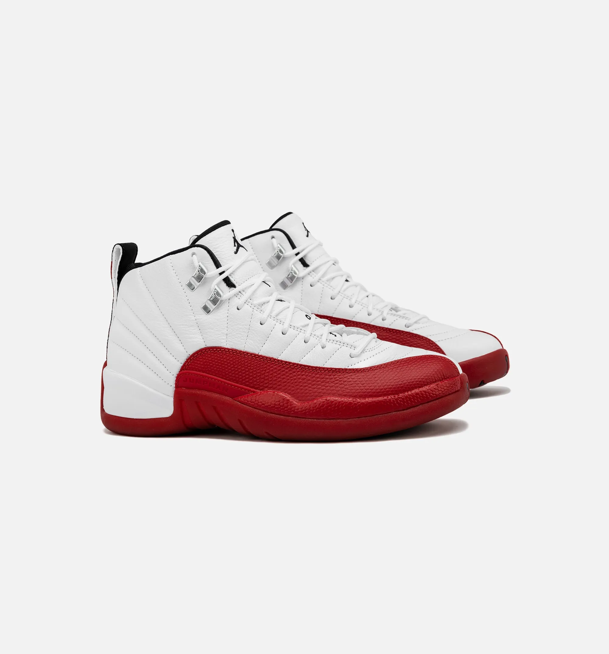 Air Jordan 12 Retro Cherry Mens Basketball Shoe - Red/White Free Shipping