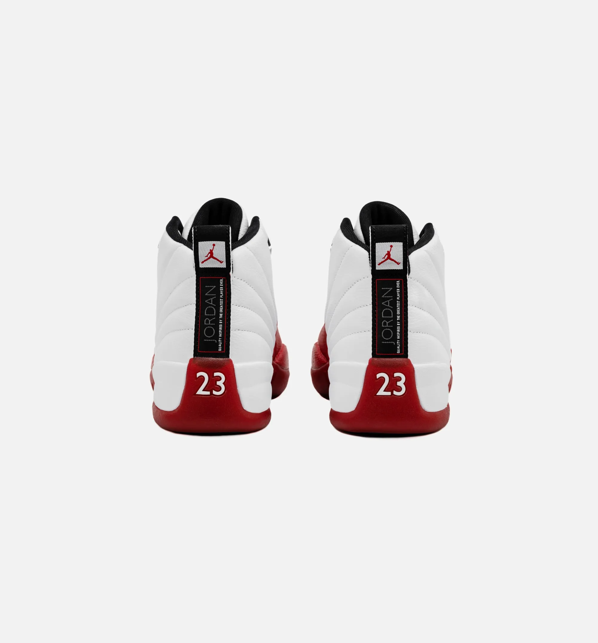 Air Jordan 12 Retro Cherry Mens Basketball Shoe - Red/White Free Shipping