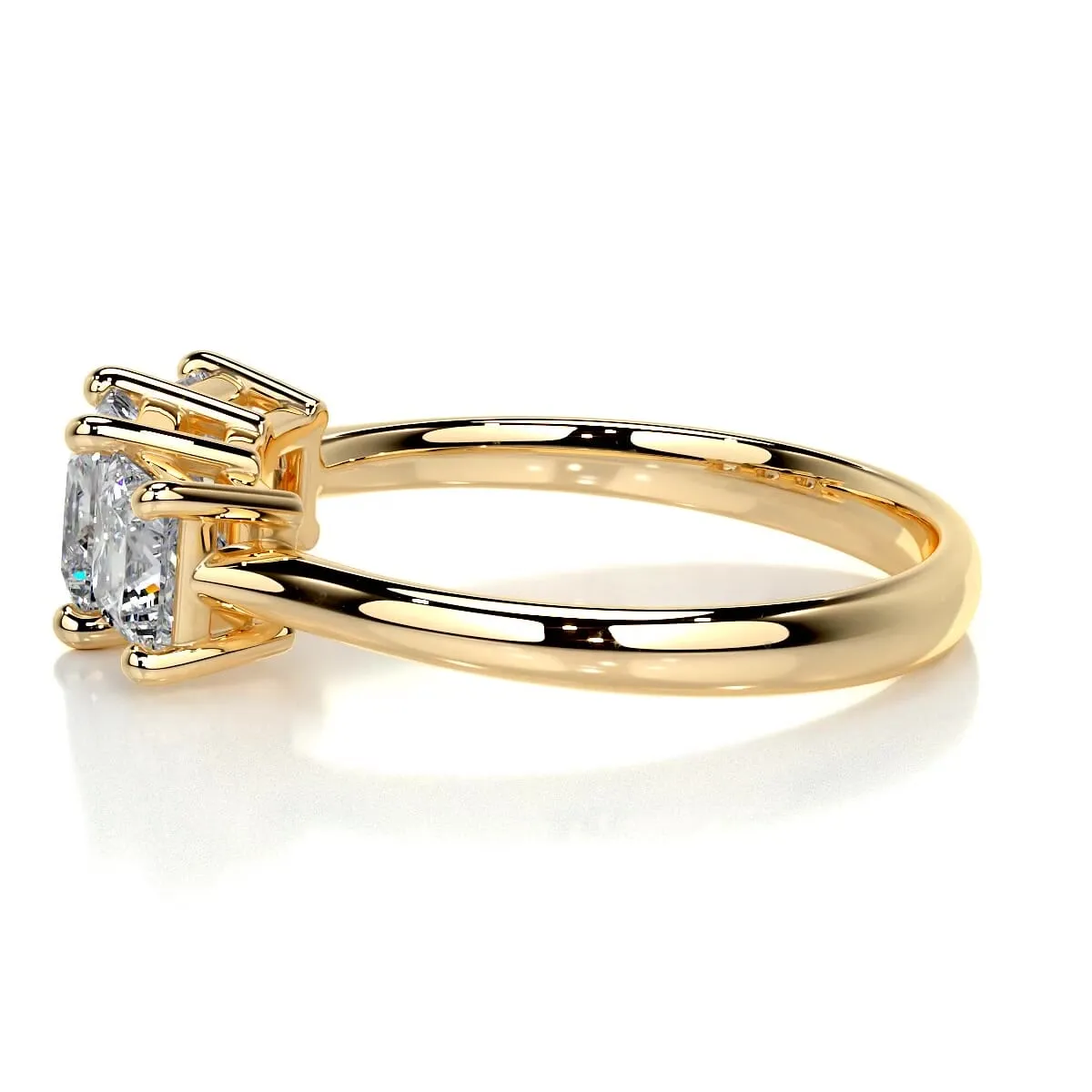 Amanda Lab Grown Diamond Ring -18K Yellow Gold