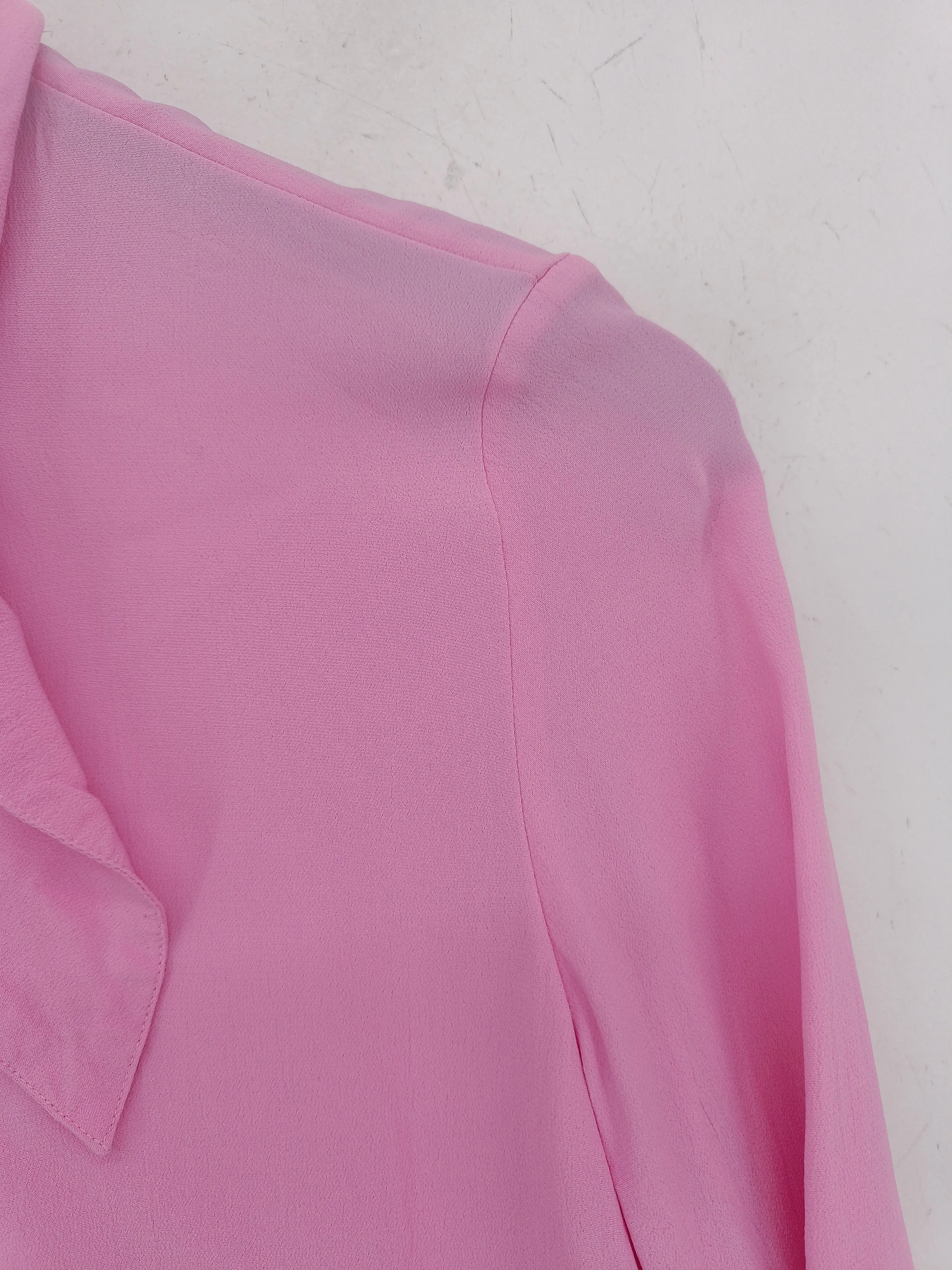 & Other Stories Women's Blouse UK 6 Pink 100% Viscose