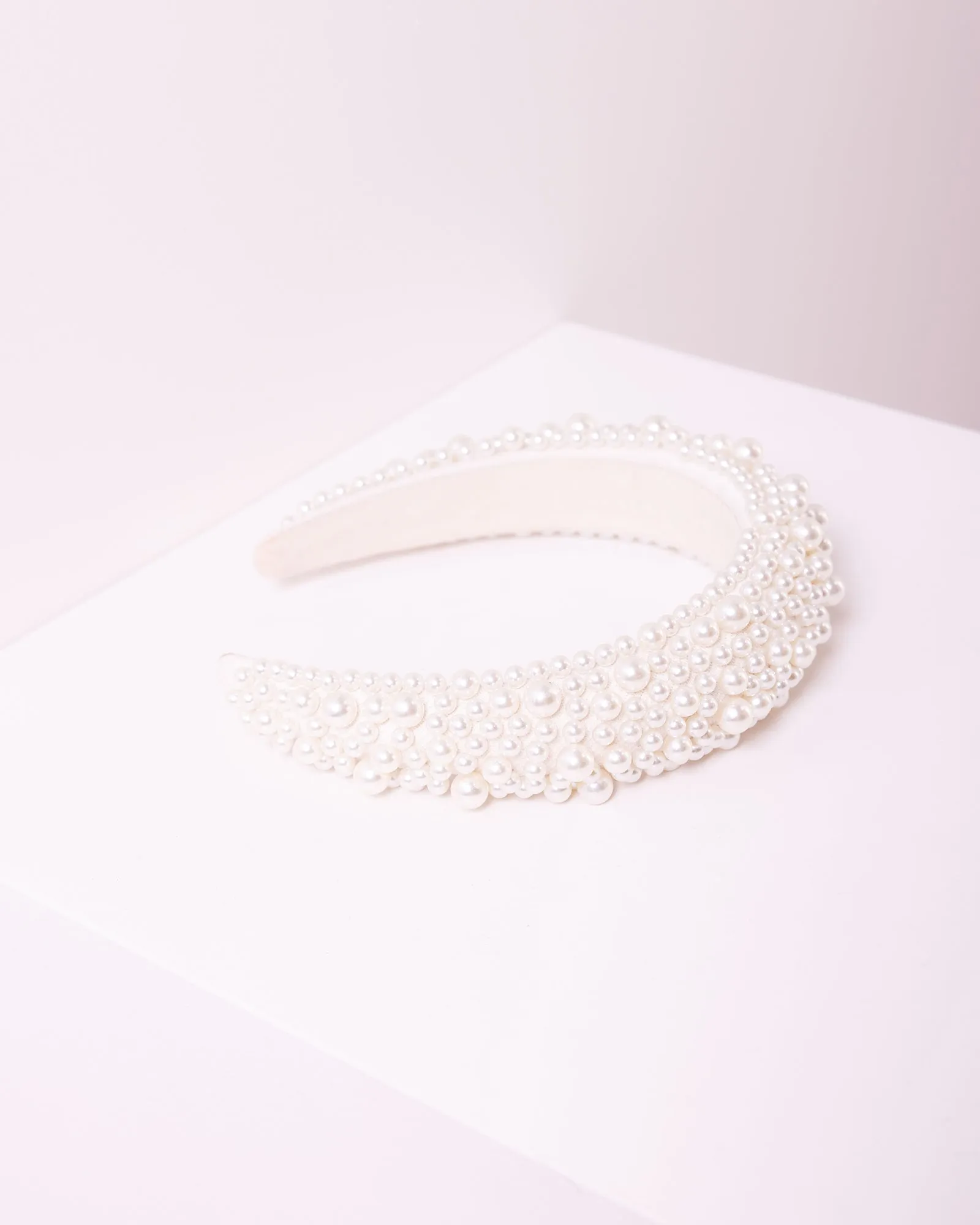 Andie Padded Pearl Headband