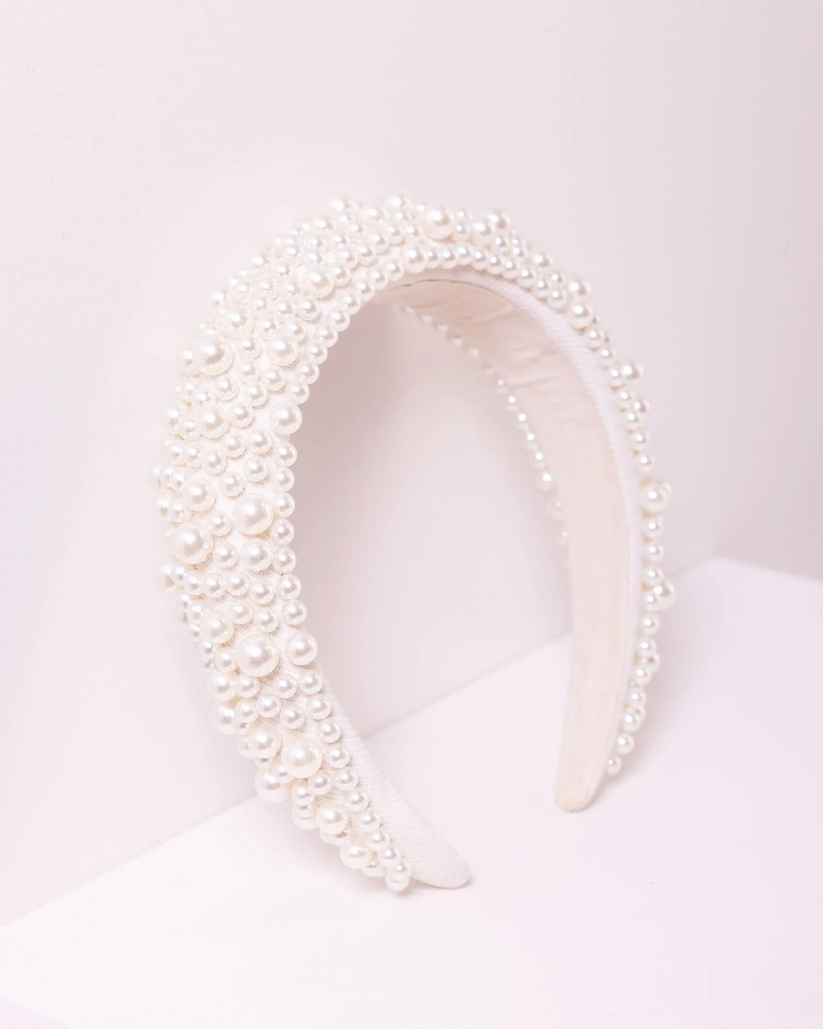 Andie Padded Pearl Headband