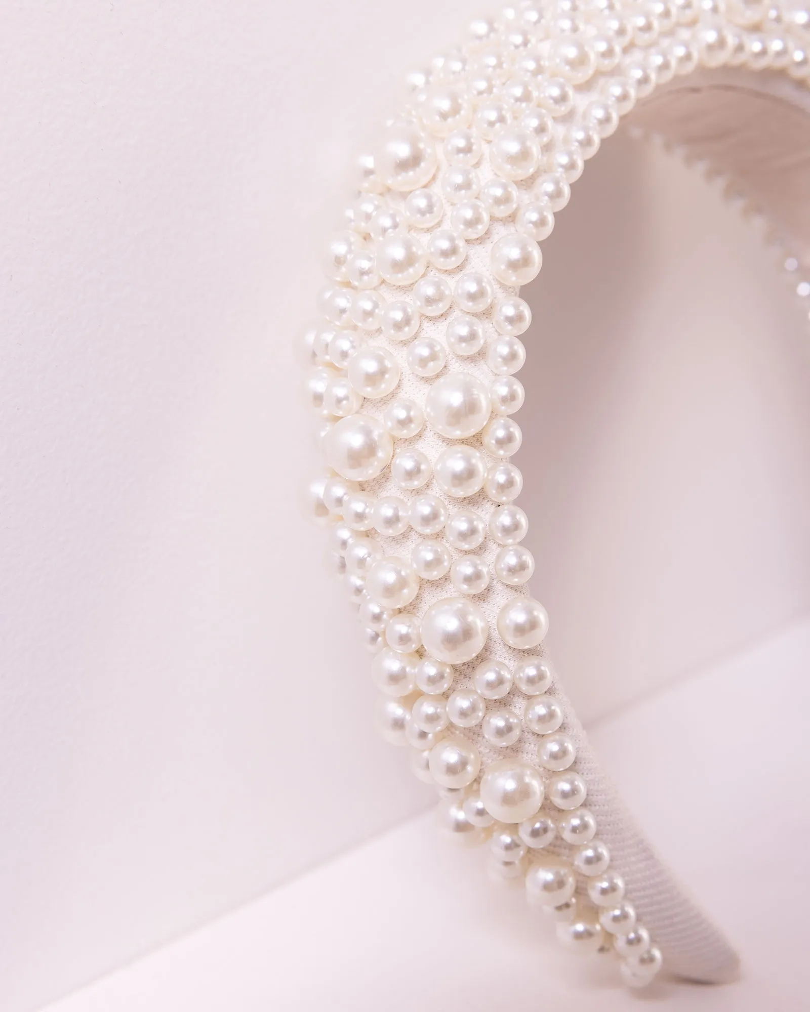 Andie Padded Pearl Headband