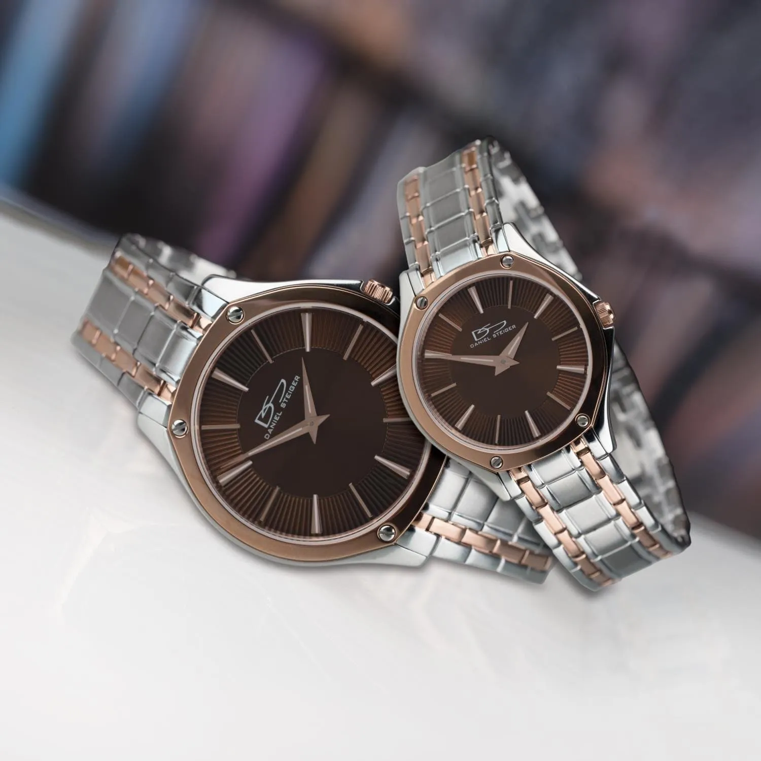 Belize Two-Tone / Brown Ladies Watch