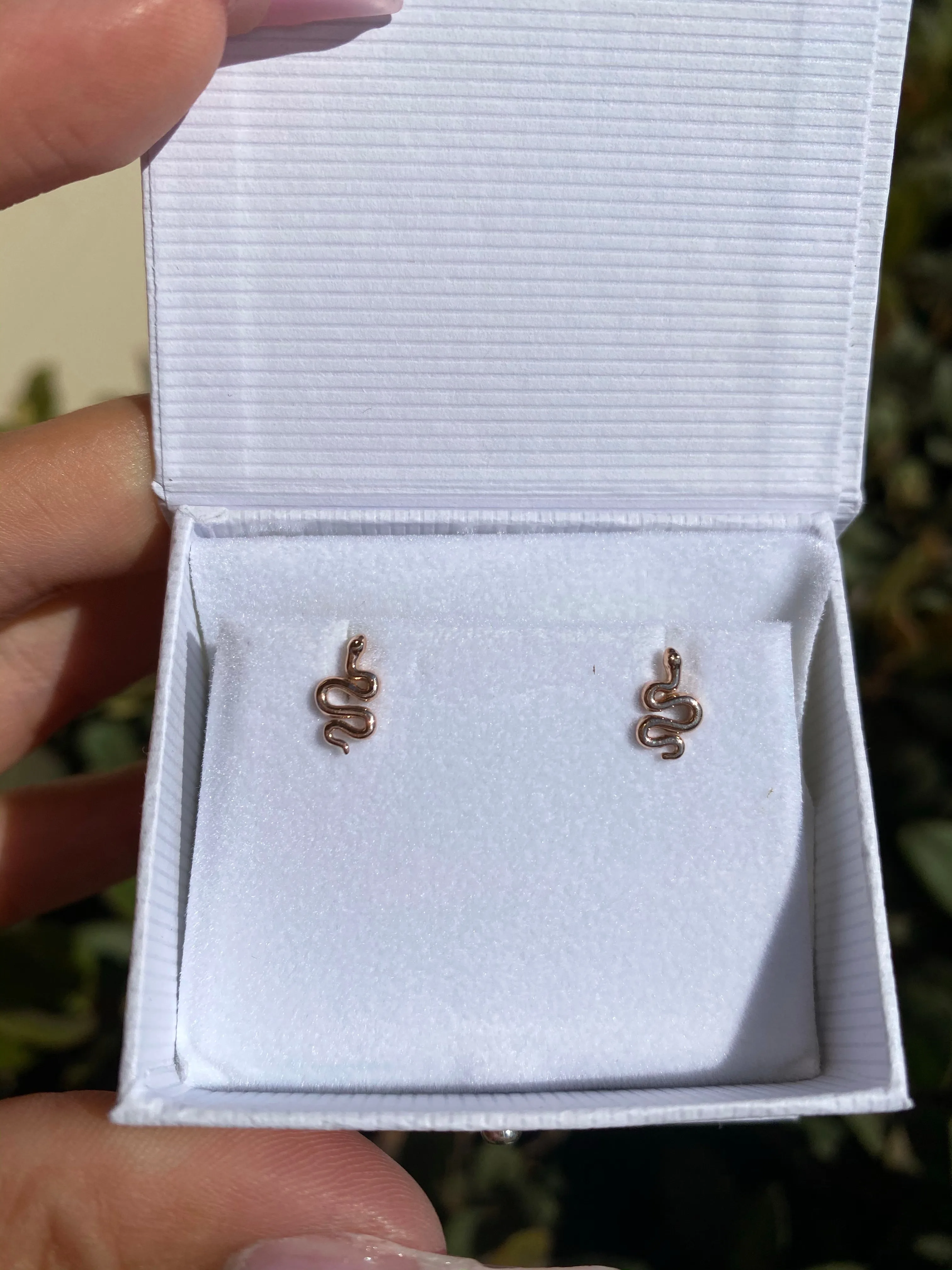 Bff Snake Studs 14k Gold