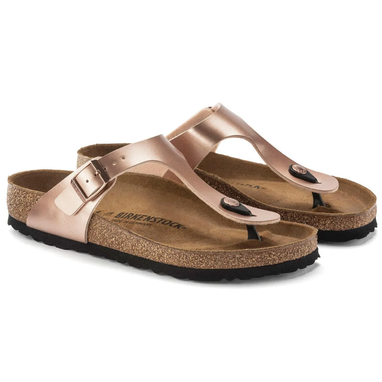 Birkenstock Gizeh Copper Birko-Flor Narrow Fit