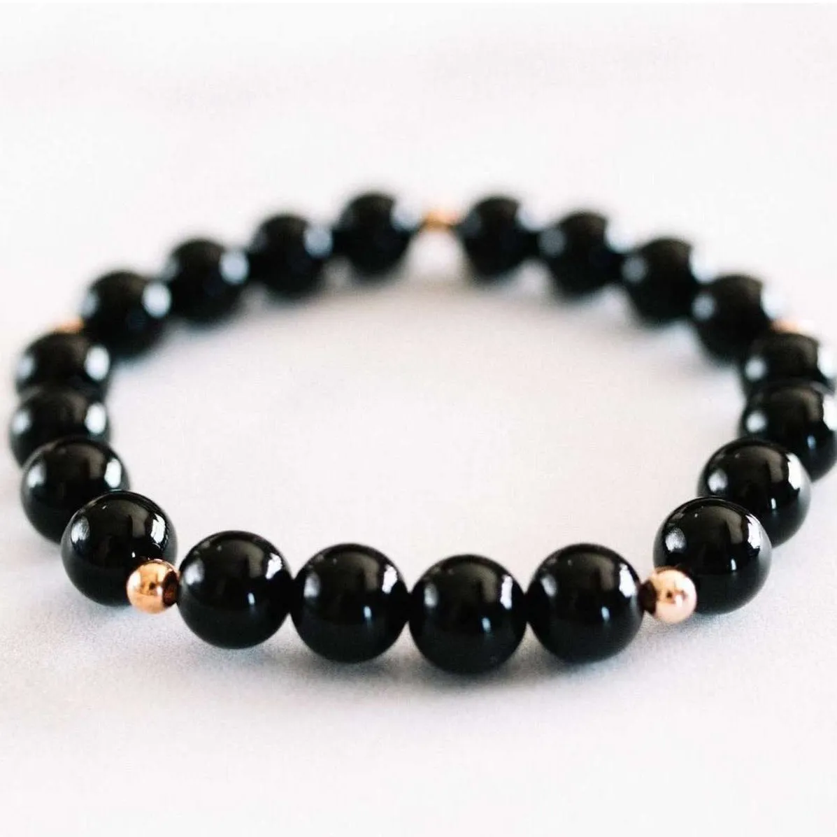 Black Onyx (polished) Bracelet