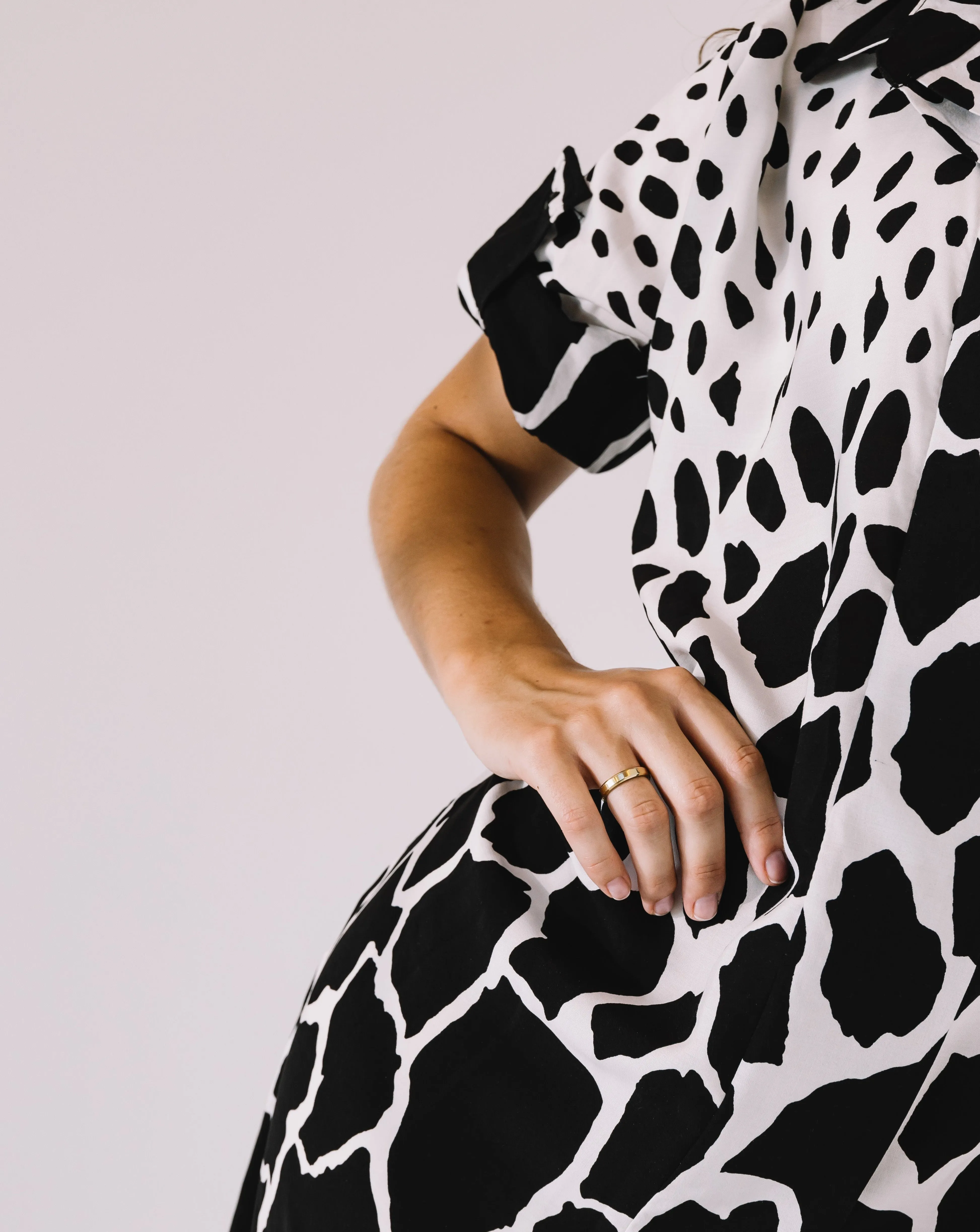 Chelsi Shirt Dress | Giraffe Print