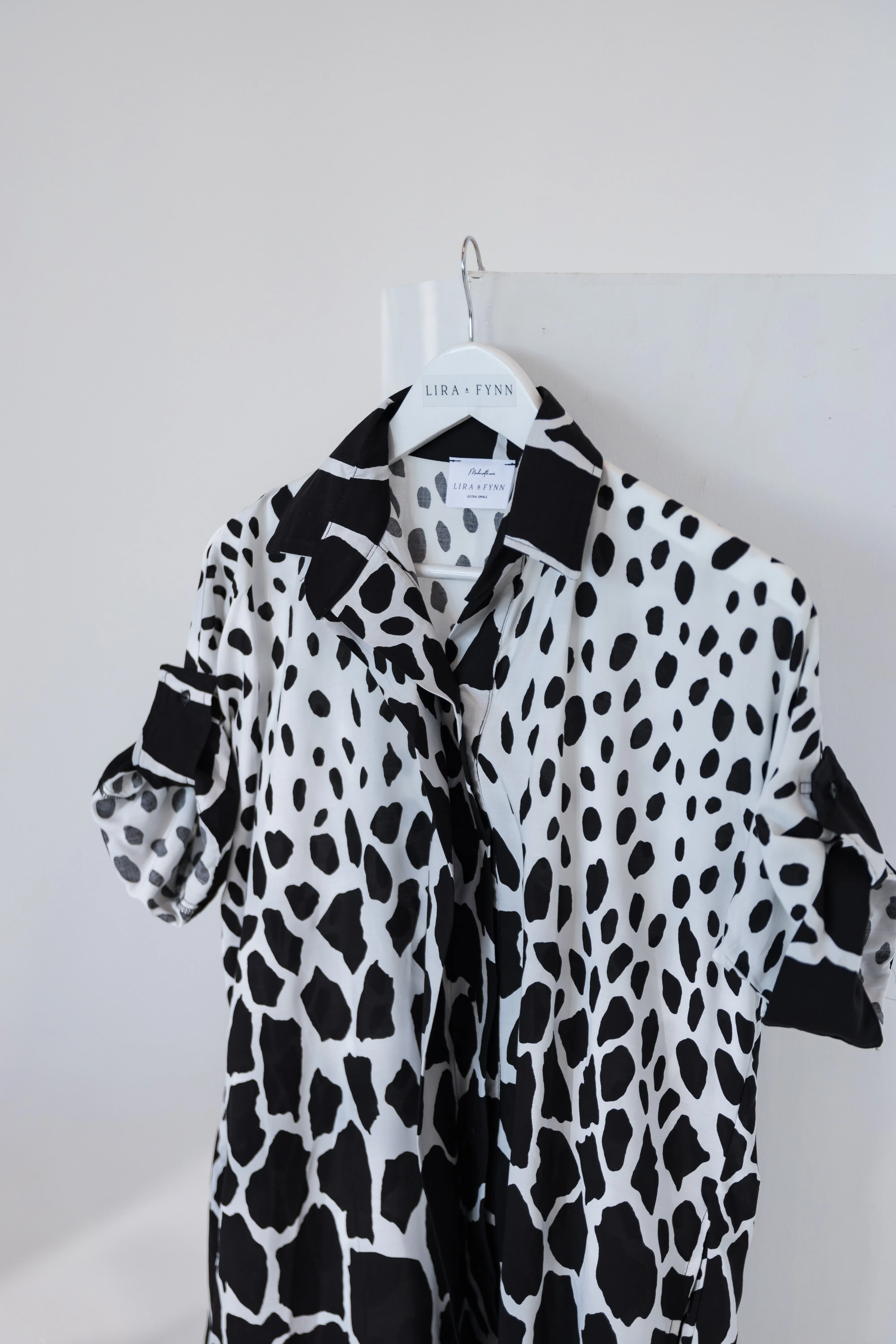 Chelsi Shirt Dress | Giraffe Print