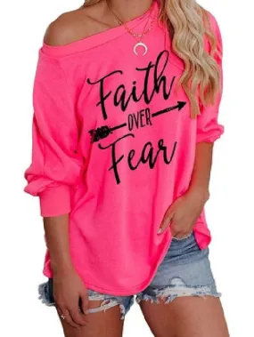 Christian Faith Empowerment Long Sleeve Sweatshirt