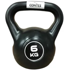 Contes 6Kg Kettlebell in PVC with sand and anti-chafing handle