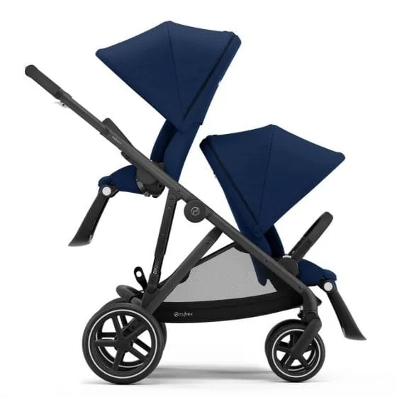 Cybex Gazelle S Double Tandem Pushchair - Black / Navy