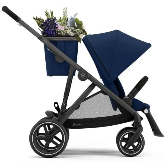 Cybex Gazelle S Double Tandem Pushchair - Black / Navy