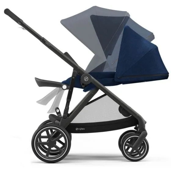 Cybex Gazelle S Double Tandem Pushchair - Black / Navy