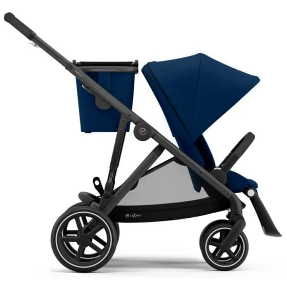 Cybex Gazelle S Double Tandem Pushchair - Black / Navy