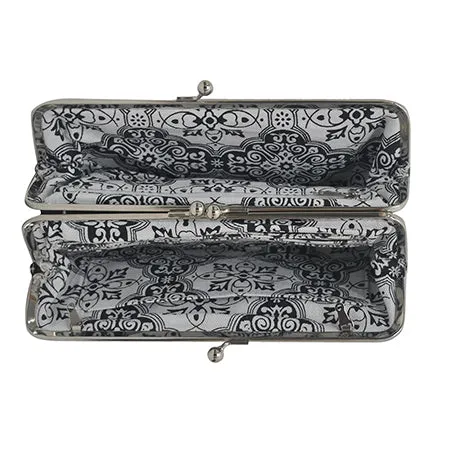 Double Frame Gray NGIL Vintage Style Wallet