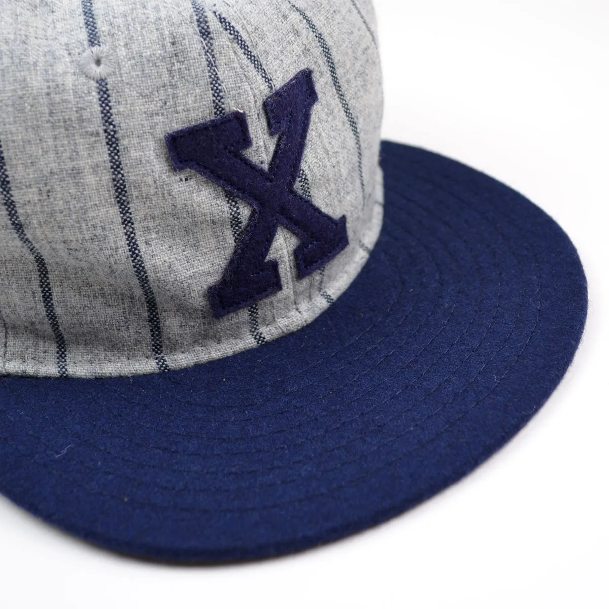 Ebbets - Xalapa Chileros 1955 Cap (Adjustable Wool) - Grey / Navy