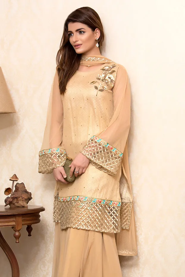 Ethnic 3pc Gharara Suit | EC17 | G722