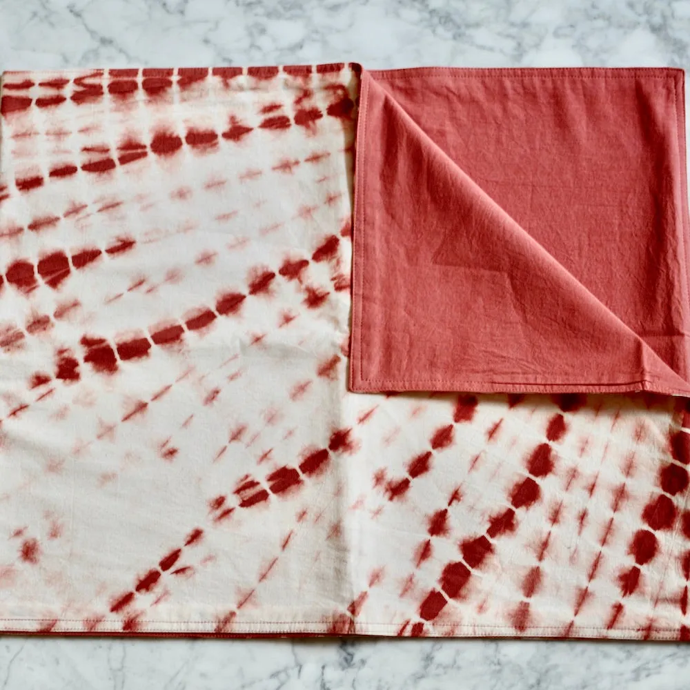 Geetha Shibori Tie-Dye Table Runner