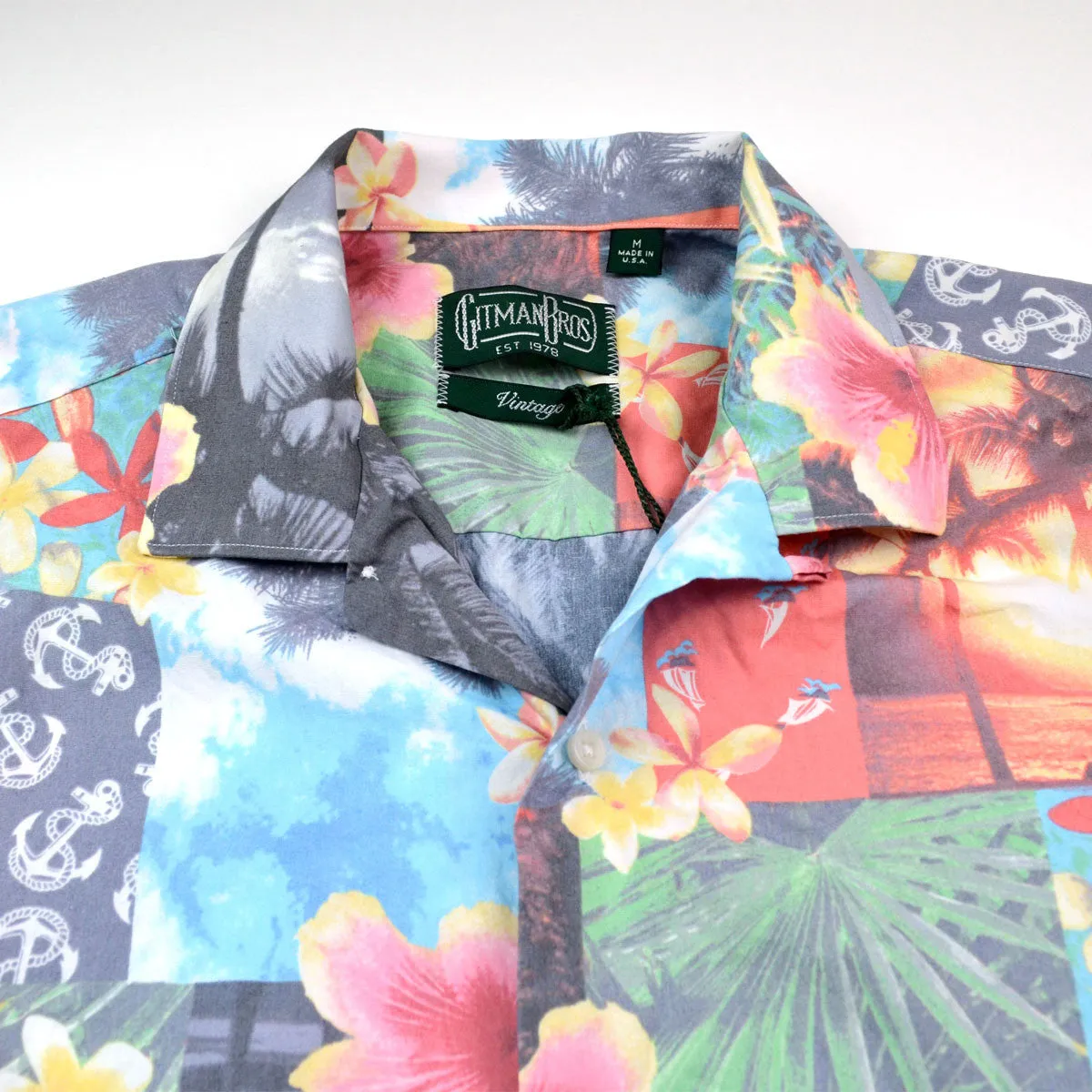 Gitman Vintage - Tropes of Summer Hawaiian Shirt - Flower Print