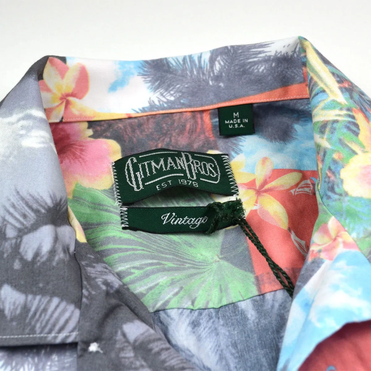 Gitman Vintage - Tropes of Summer Hawaiian Shirt - Flower Print