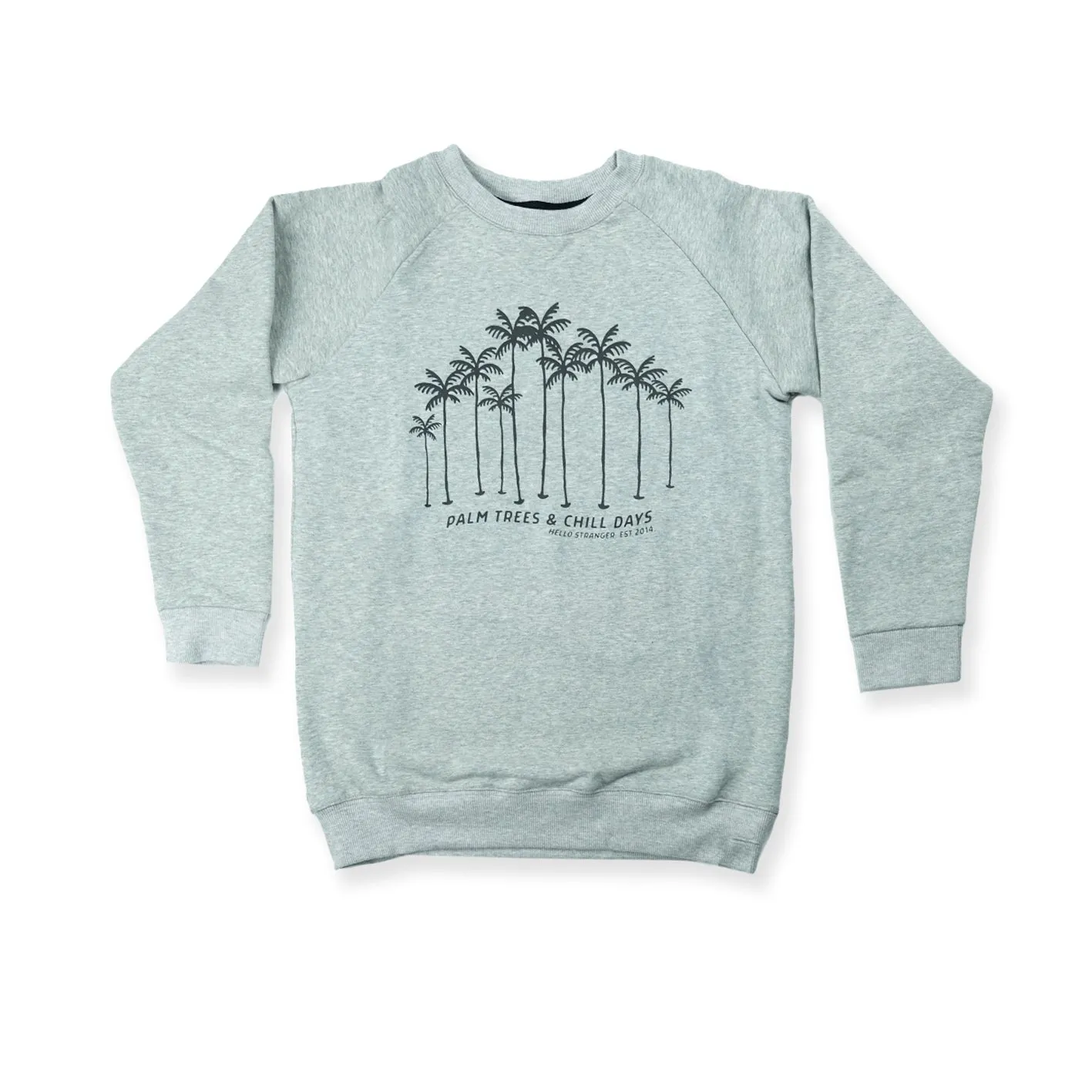 HS Raglan Crew - Palm Days & Chill Days