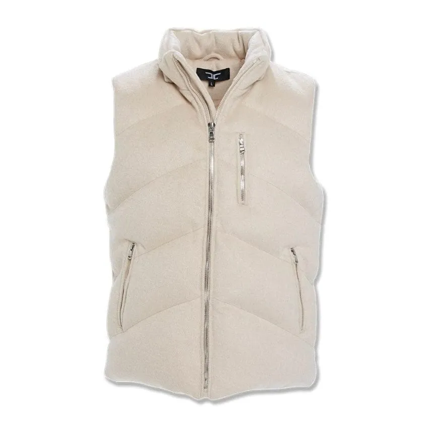 Jordan Craig Tahoe Wool Puffer Vest (Oatmeal) 91586V