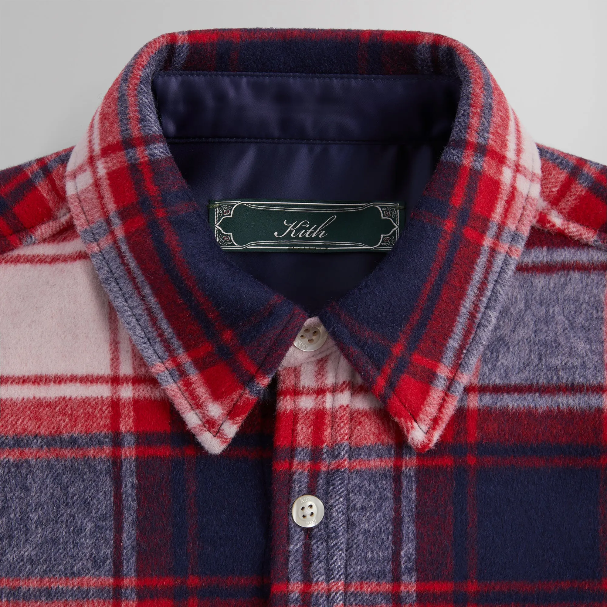 Kith Wool Ginza Shirt - Nocturnal