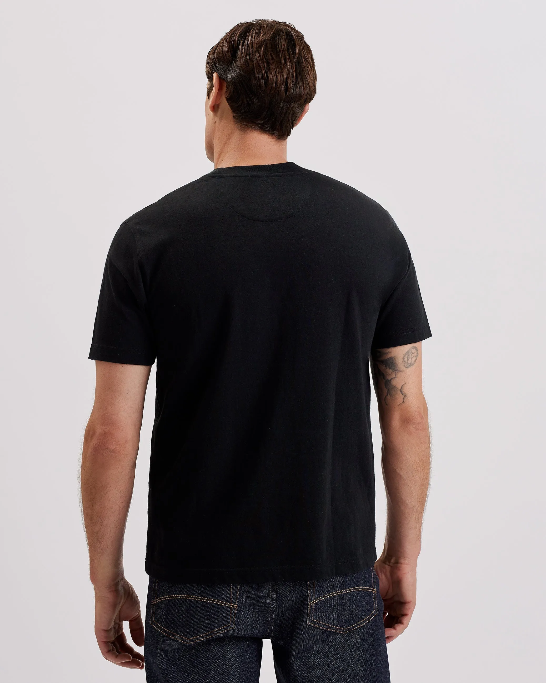 Kornka Ss Relaxed Heavy T-Shirt Black