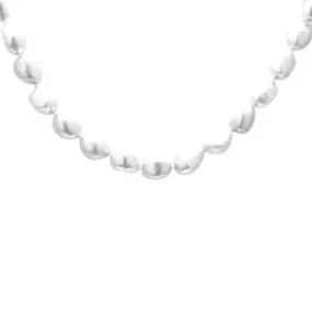 Ladies Silver Freshwater Pearl Strand