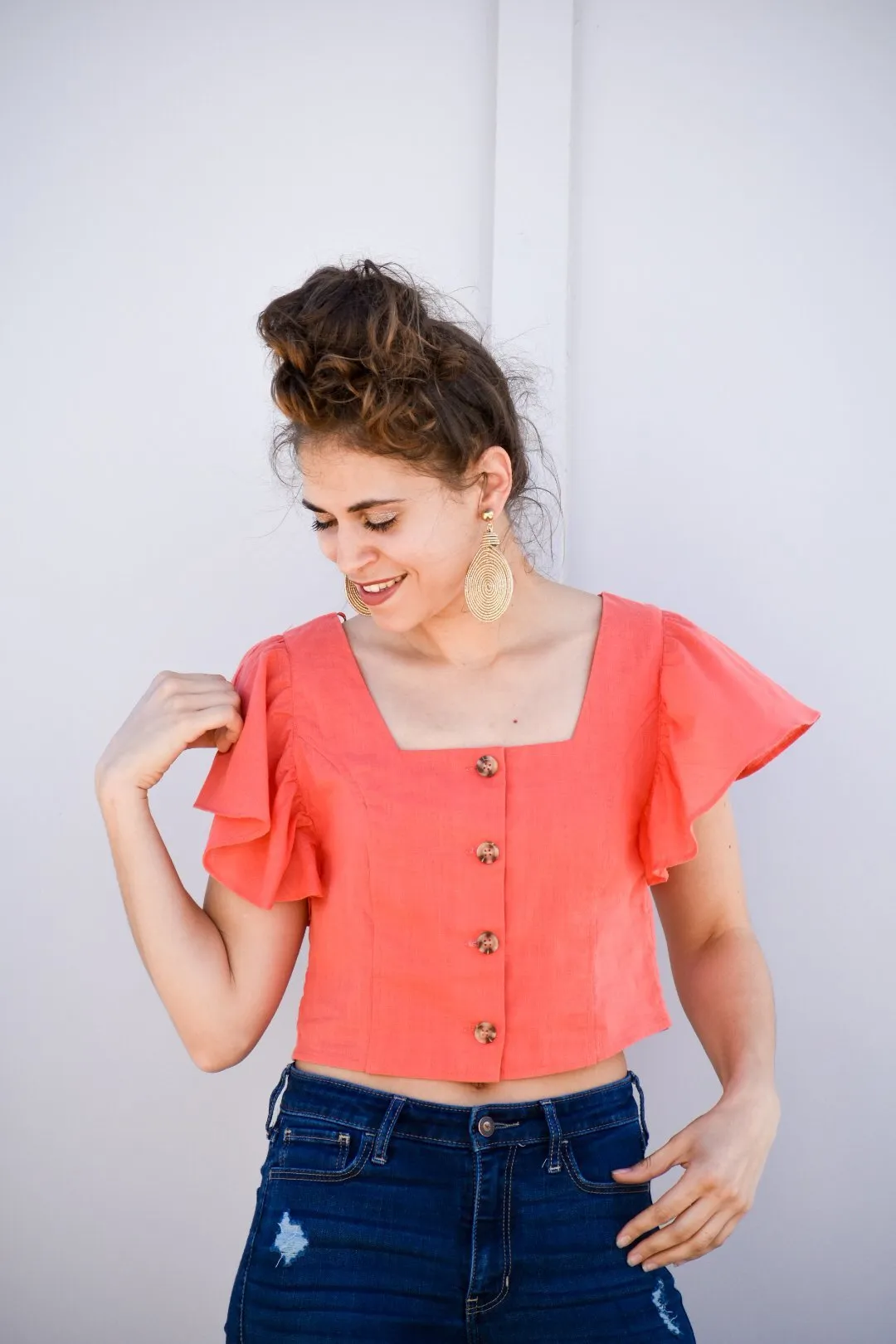 Living Hope Top - Coral