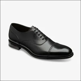 Loake Hughes Black Semi-brouge*