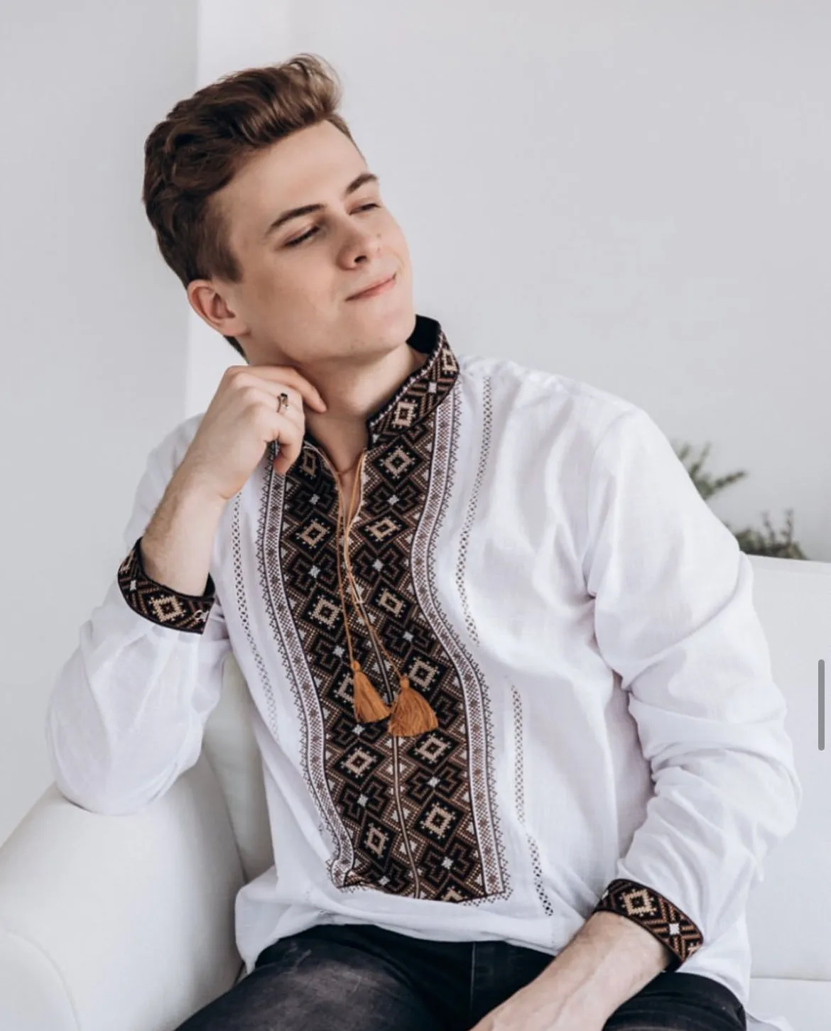 Men’s Embroidered Shirt Lubomyr”