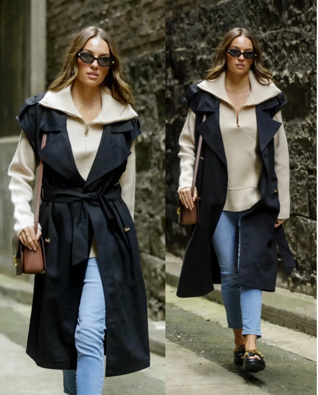 Milan Sleeveless Trench