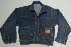 Montgomery Ward 101 Cowboy One-O-One Vintage 50's Pleated Buckle Back Type II Jean Jacket