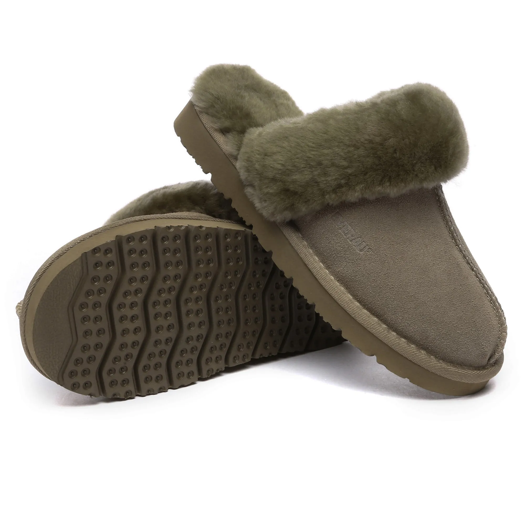 Muffin Sheepskin Winter Slippers