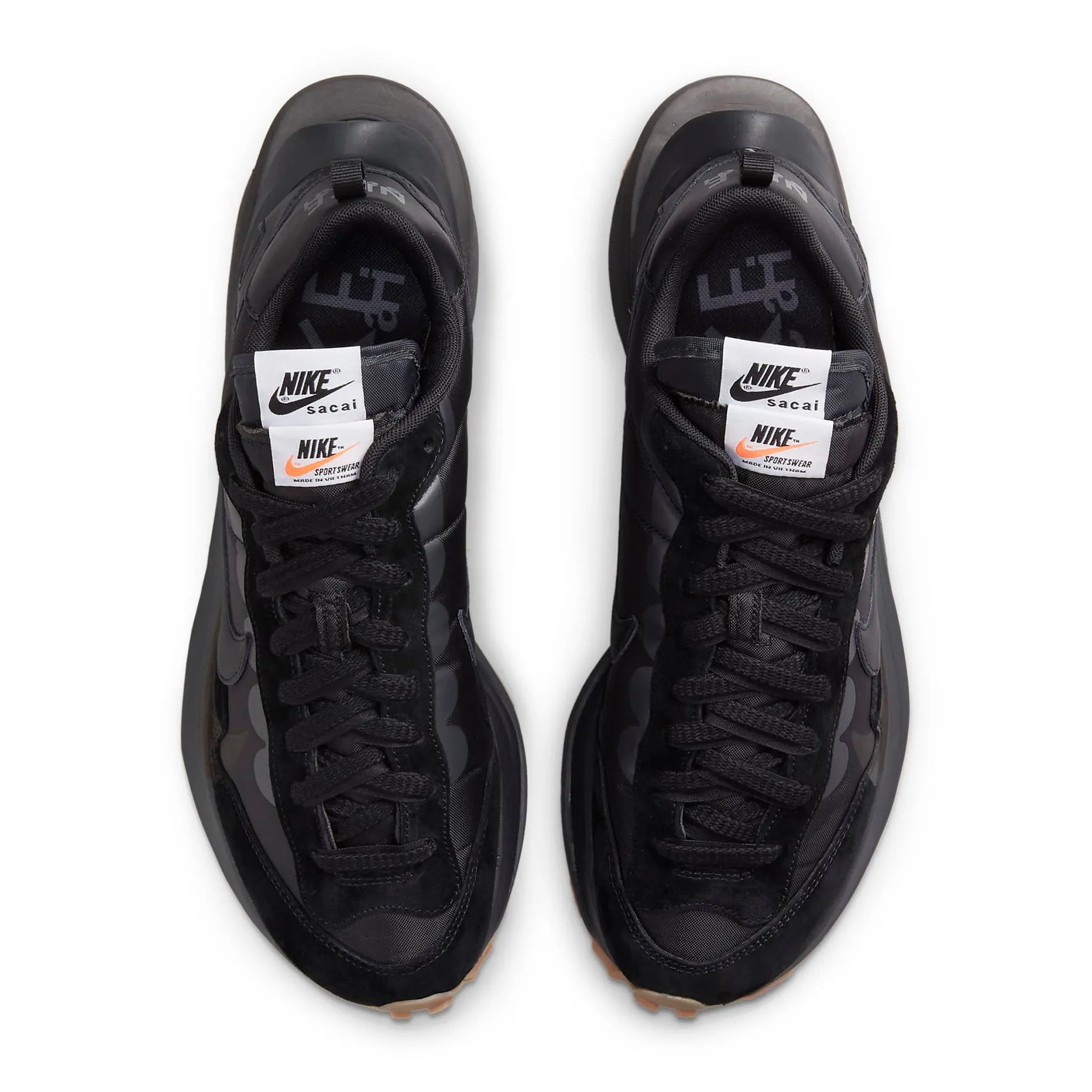 Nike x Sacai Vaporwaffle Black Gum Sneaker