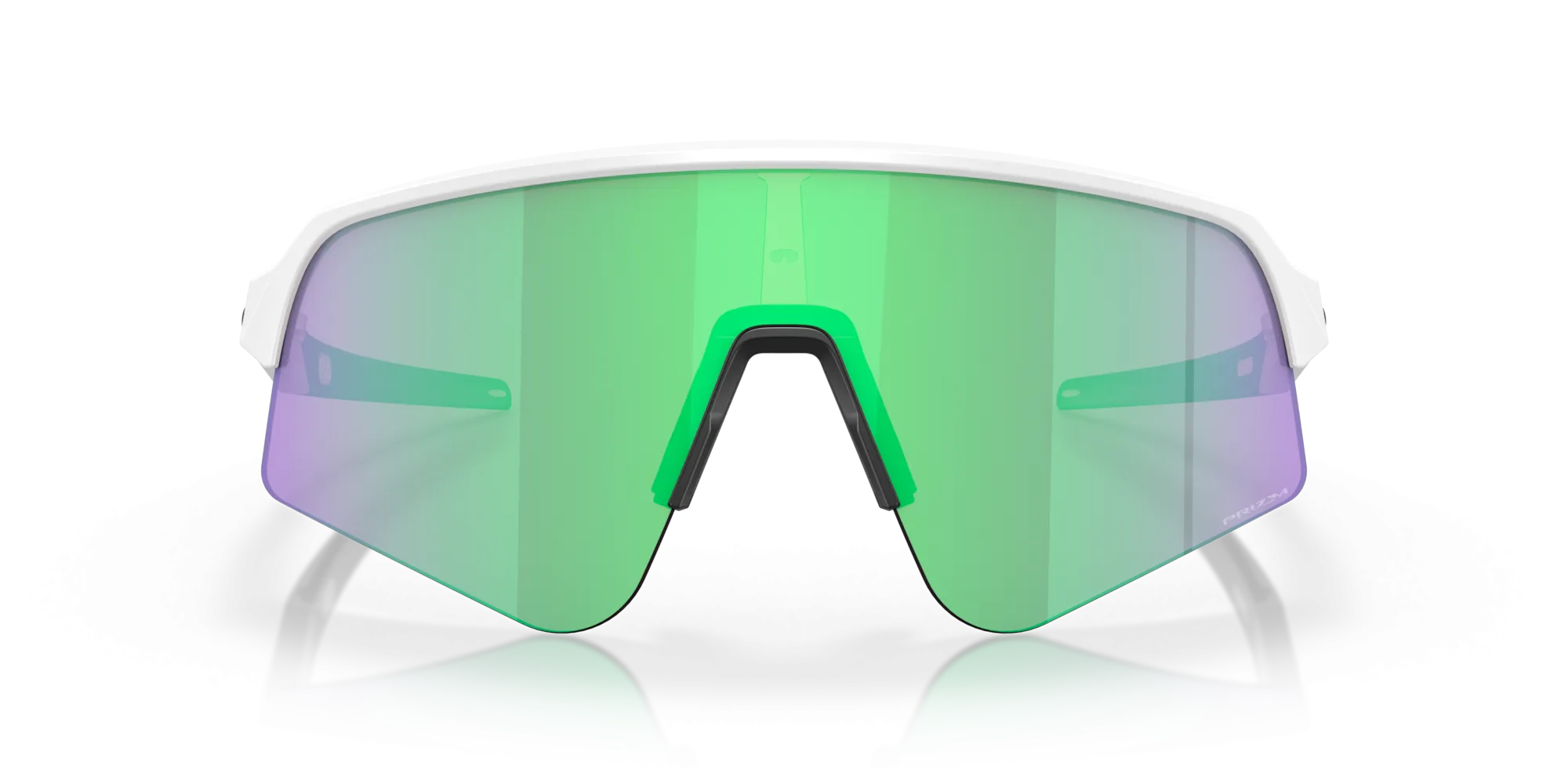 Oakley Sutro Lite Sweep Prizm Road Jade Lenses Matte White Frame