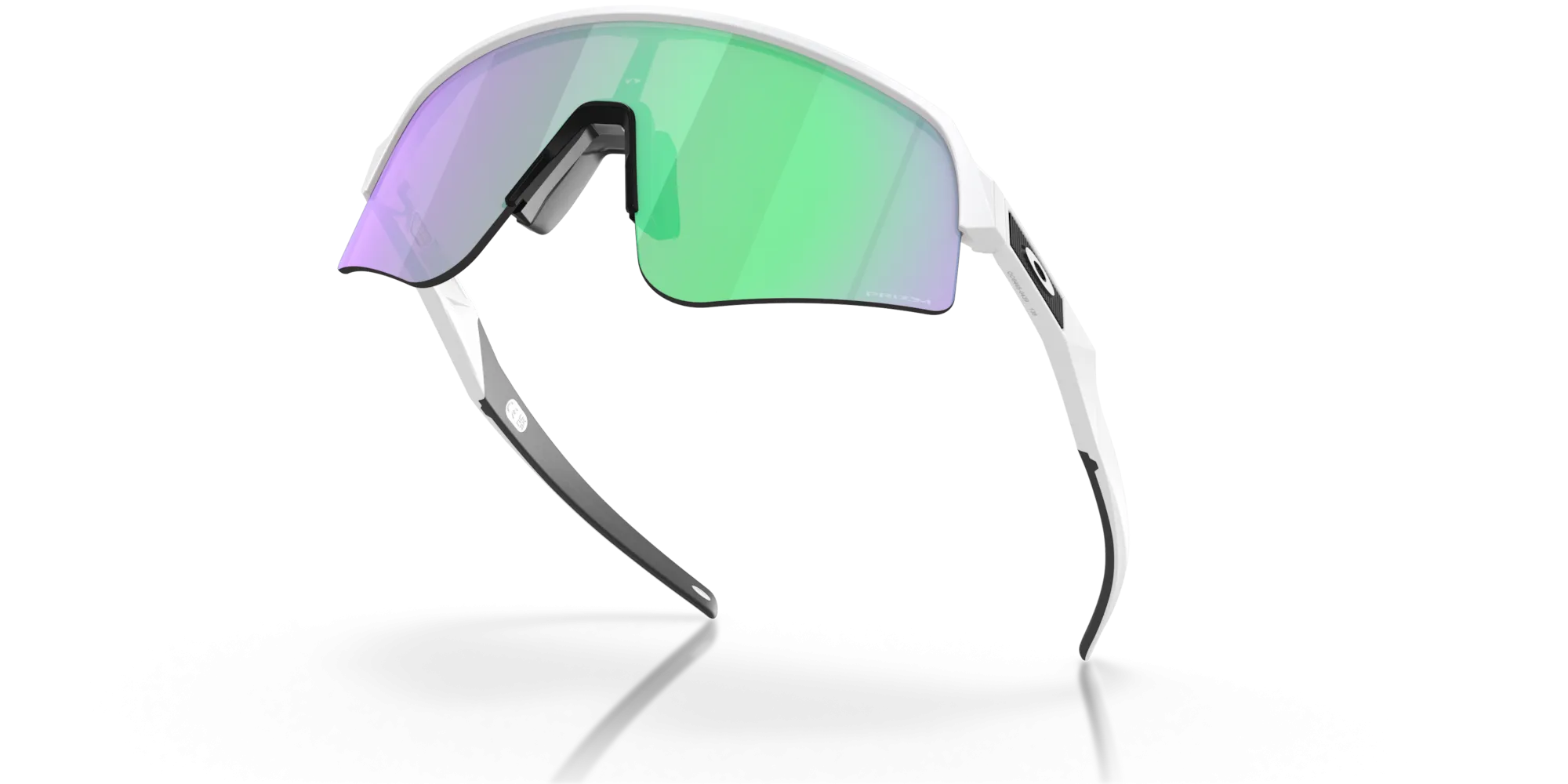 Oakley Sutro Lite Sweep Prizm Road Jade Lenses Matte White Frame