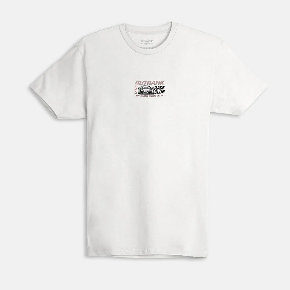 On Track Embroidered T-shirt