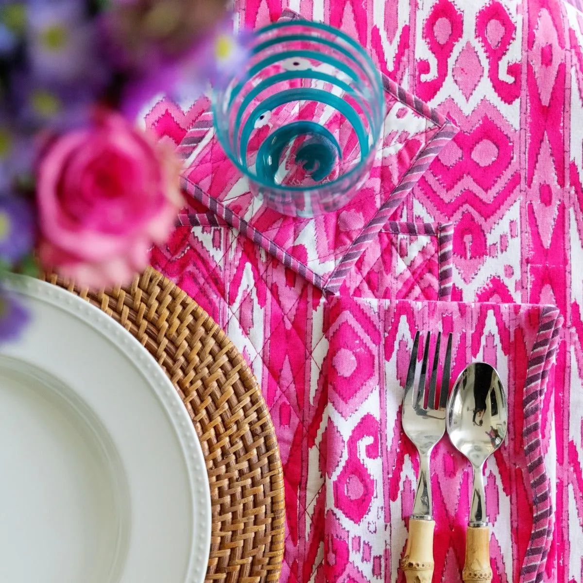 Poppy Round Tablecloth