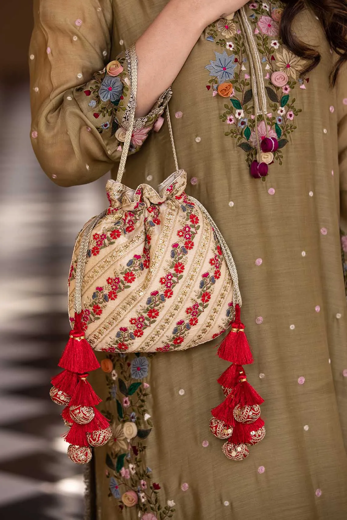 Resham Potli Bag