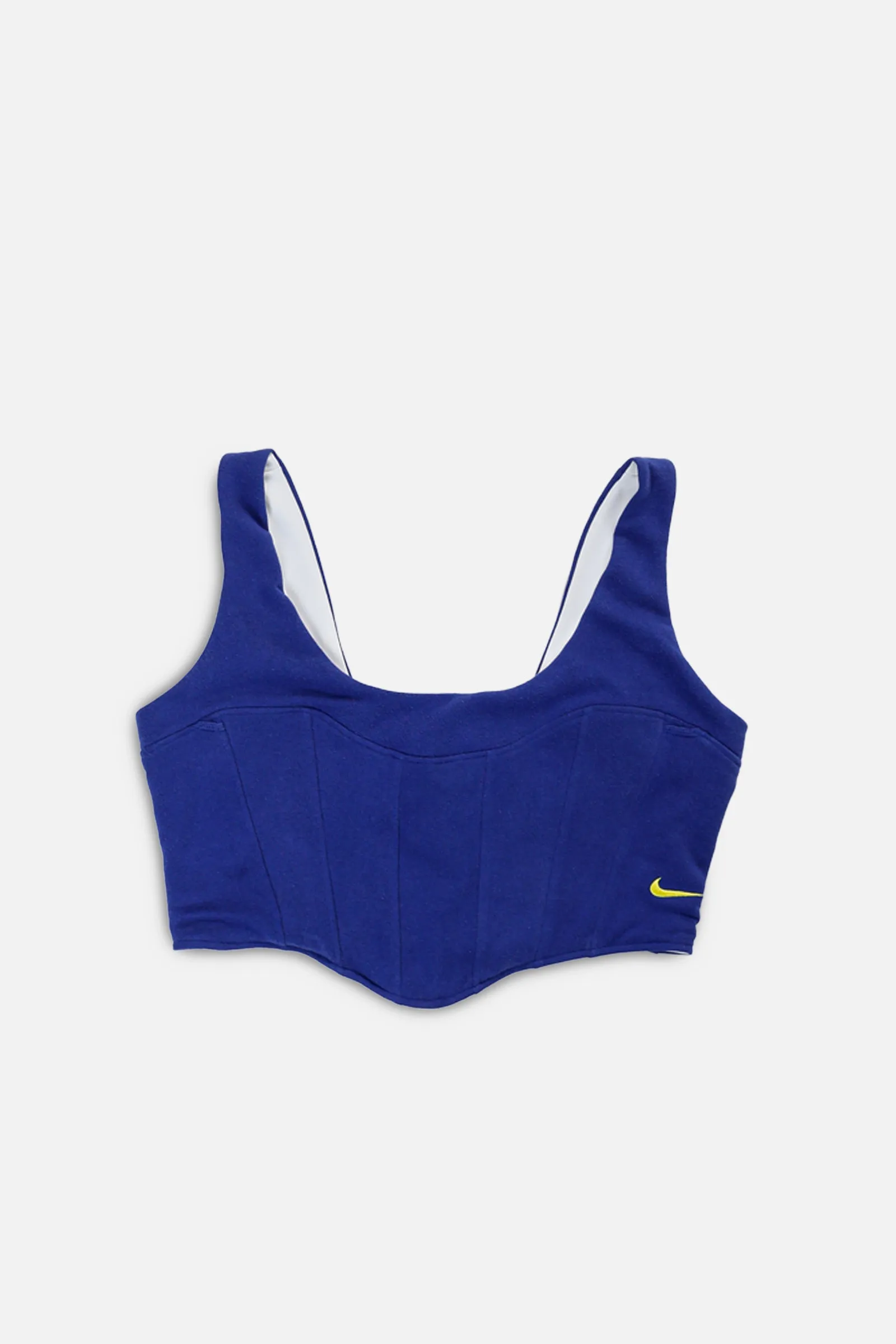 Rework Nike Sweatshirt Bustier - XXL