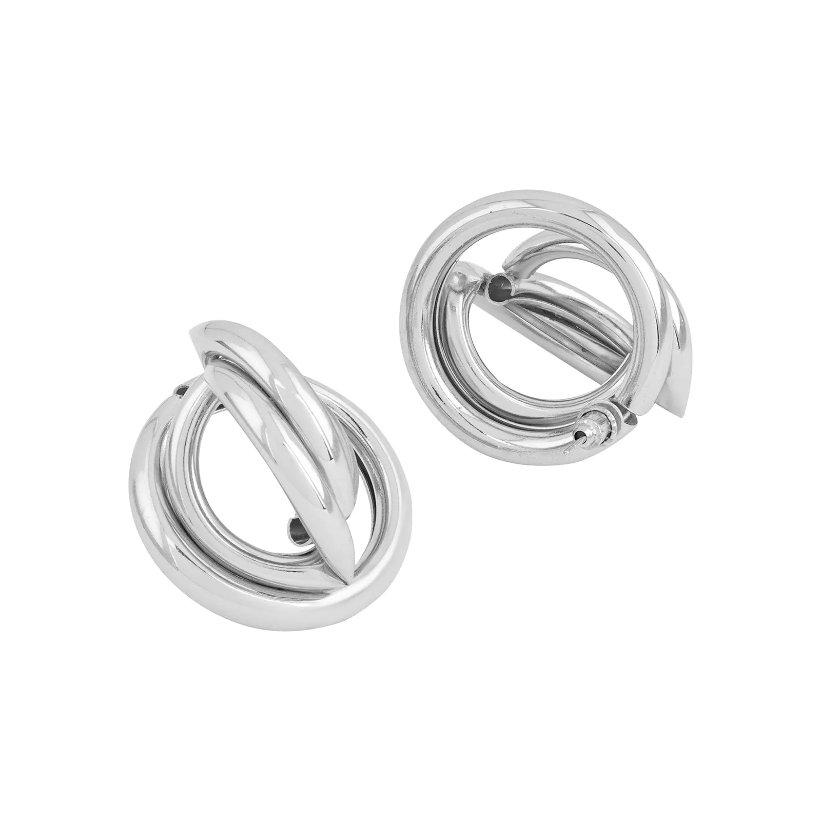 Sapphira Silver Earrings