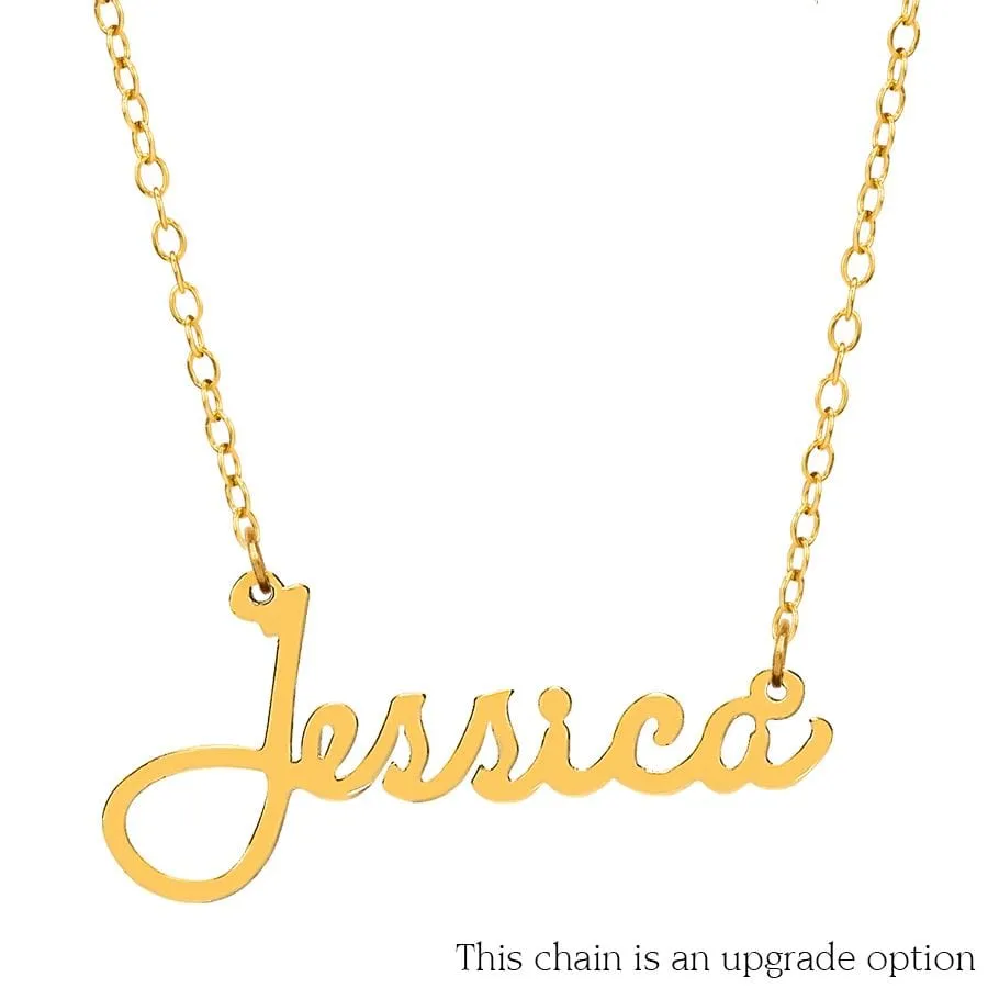 Script Name Necklace