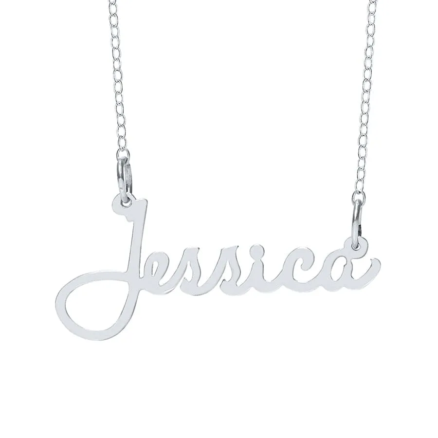 Script Name Necklace