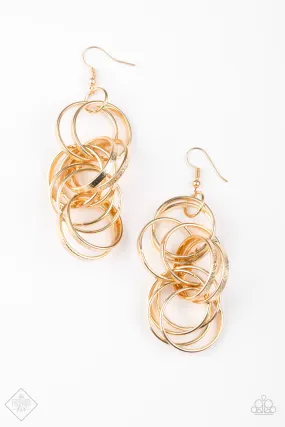 Secretary of STATEMENT Gold-Earrings