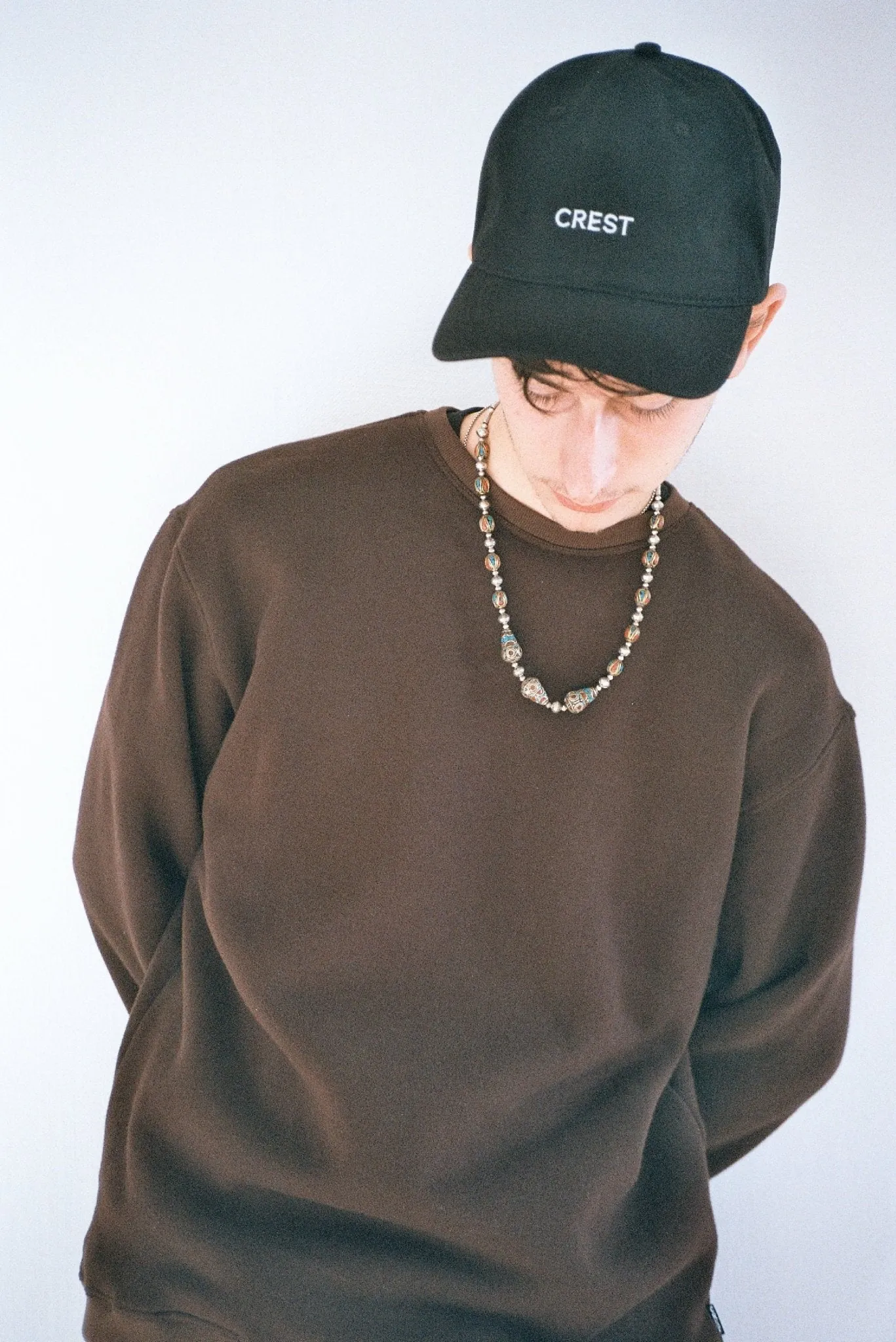 Siesta Crewneck Sweater | Chocolate