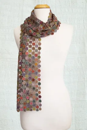 SOPHIE DIGARD CULTURE CRAIE CROCHET WOOL SCARF