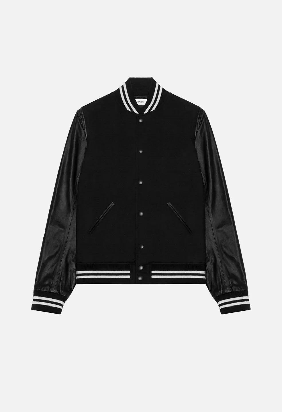 Stadium Jacket / Black x White